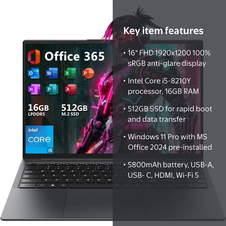 office付】dynabookCZ/HVL i5/16GB/512GB 16