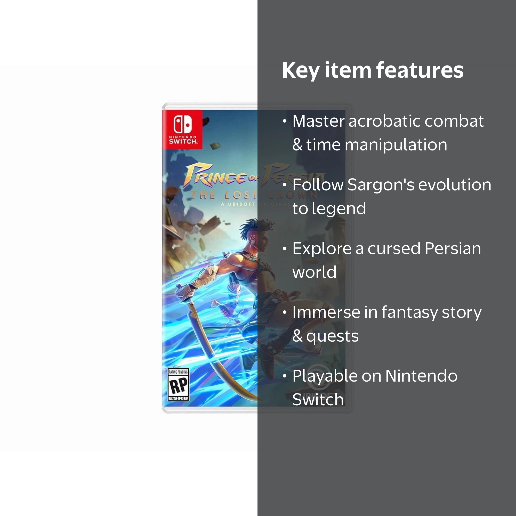 Prince of Persia: The Lost Crown - Nintendo Switch - Walmart.com