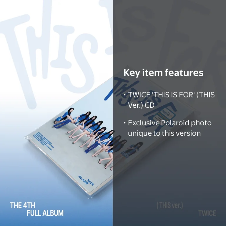 Twice - THIS IS FOR (THIS Ver.) (Walmart Exclusive) - CD - Walmart.com
