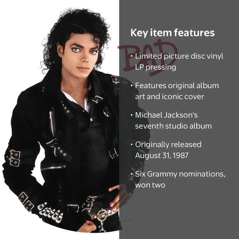 Michael Jackson - Bad - Music & Performance - Vinyl Record