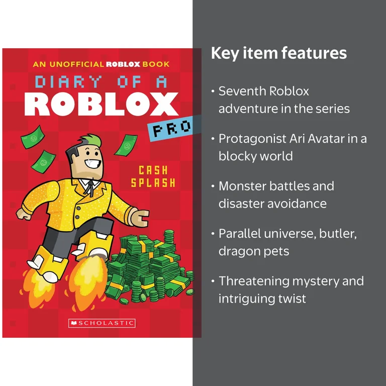 Cash Splash (Diary of a Roblox Pro #7: an AFK Book) (Paperback