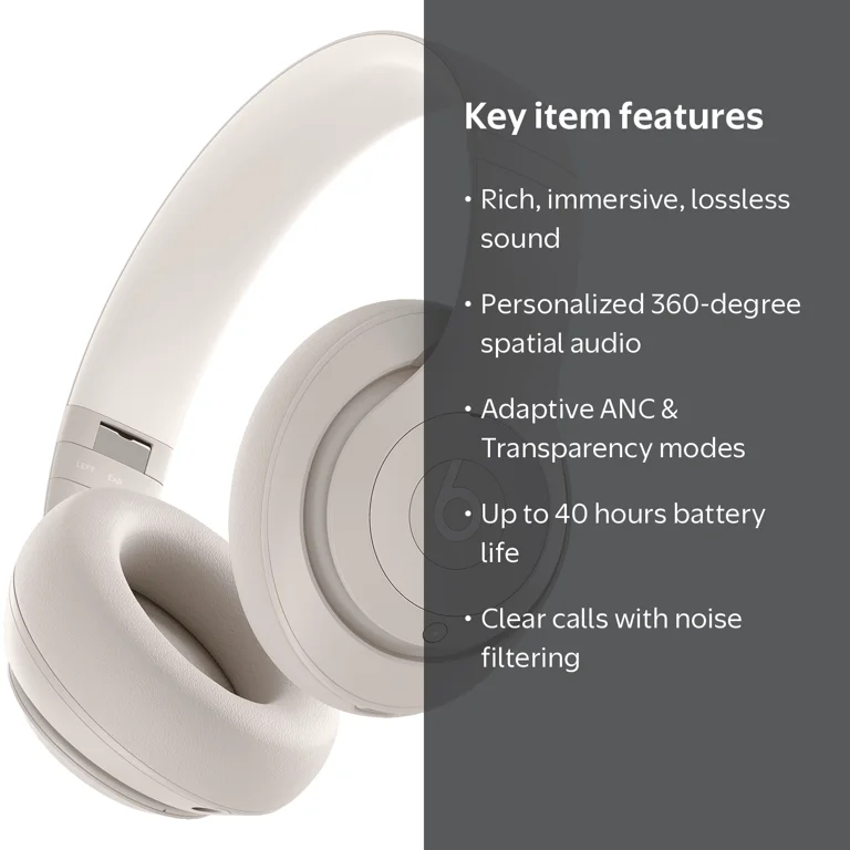 Beats Studio Pro Wireless Headphones - Up to 40 Hour Battery