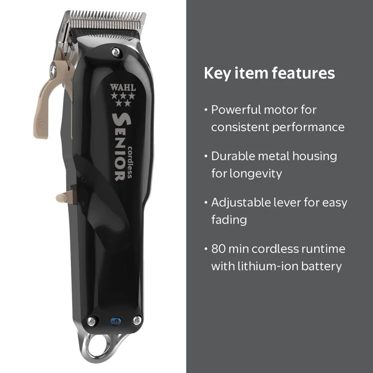 Wahl Professional 5 Star Series Senior Clipper with Premium Metal