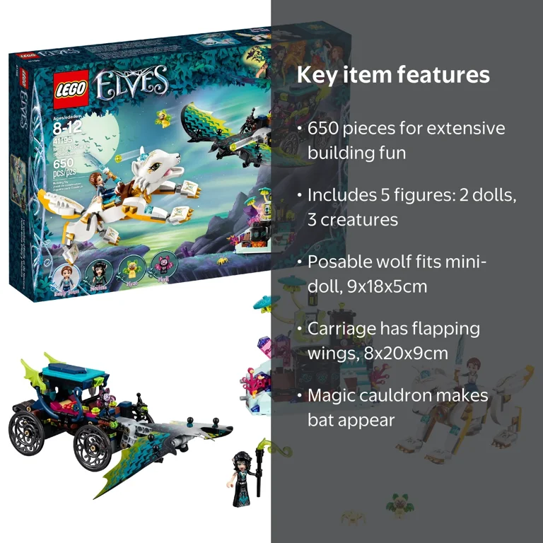 LEGO, Elves Emily and Noctura's Showdown, 650 Pieces - Walmart.com
