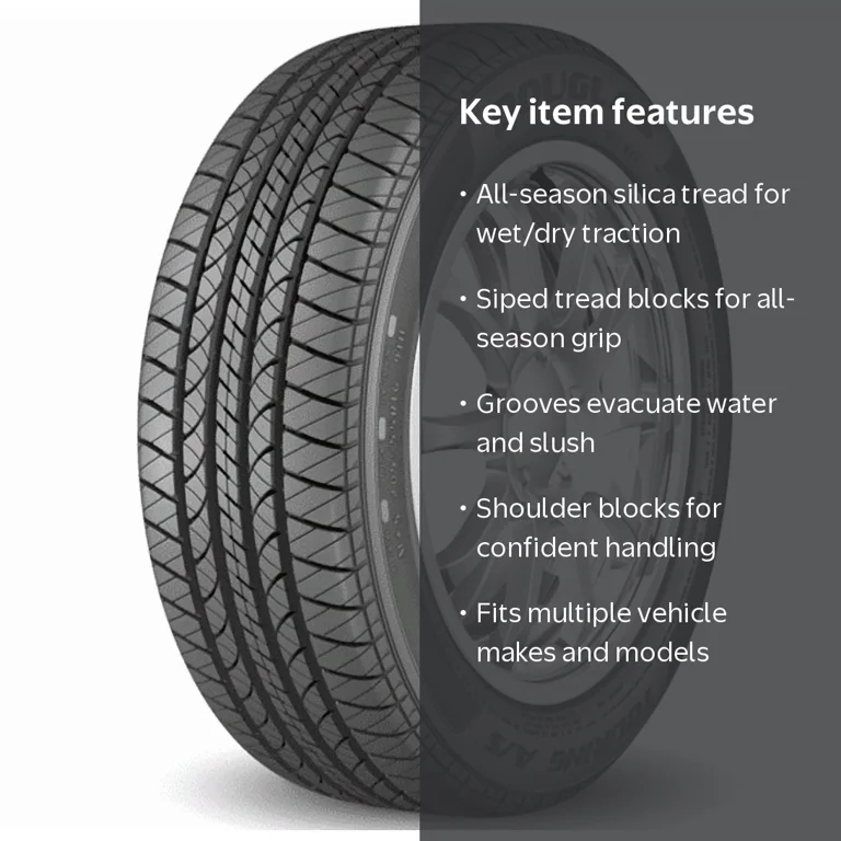 Douglas Touring A/S 185/65R15 88H All-Season Tire - Walmart.com