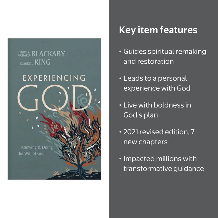 Henry T Blackaby, Experiencing God Book, 2021 Edition, Hardcover