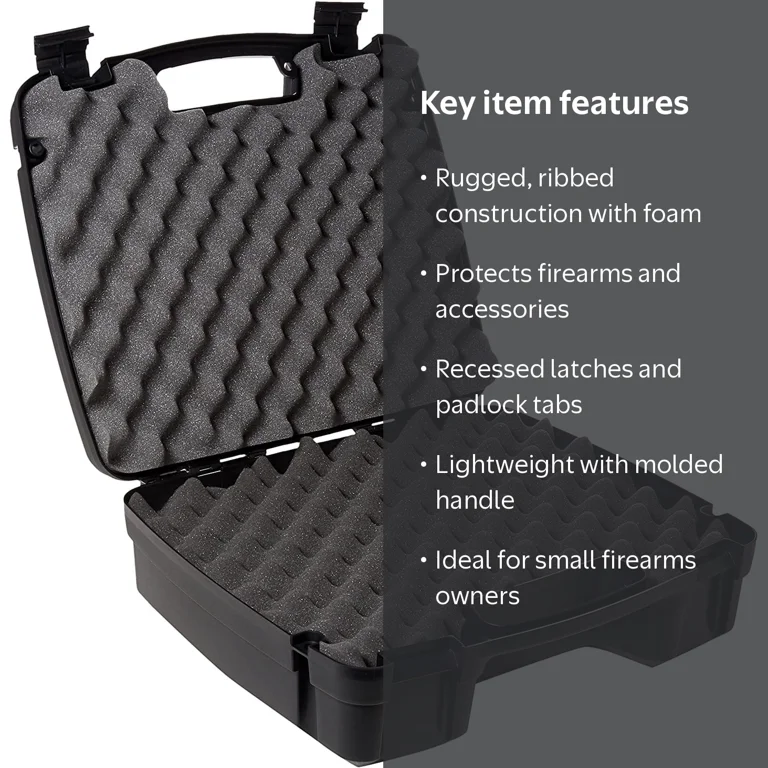 Plano Gun Guard SE Series 4 Pistol & Accessory Case, 16.5x14x5