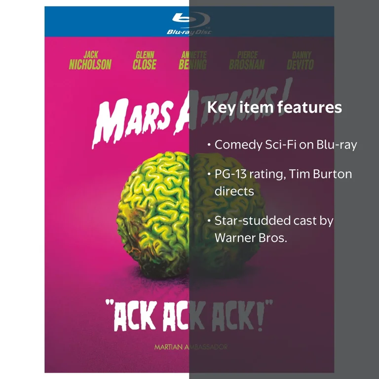 Mars Attacks! (Blu-ray) - Walmart.com