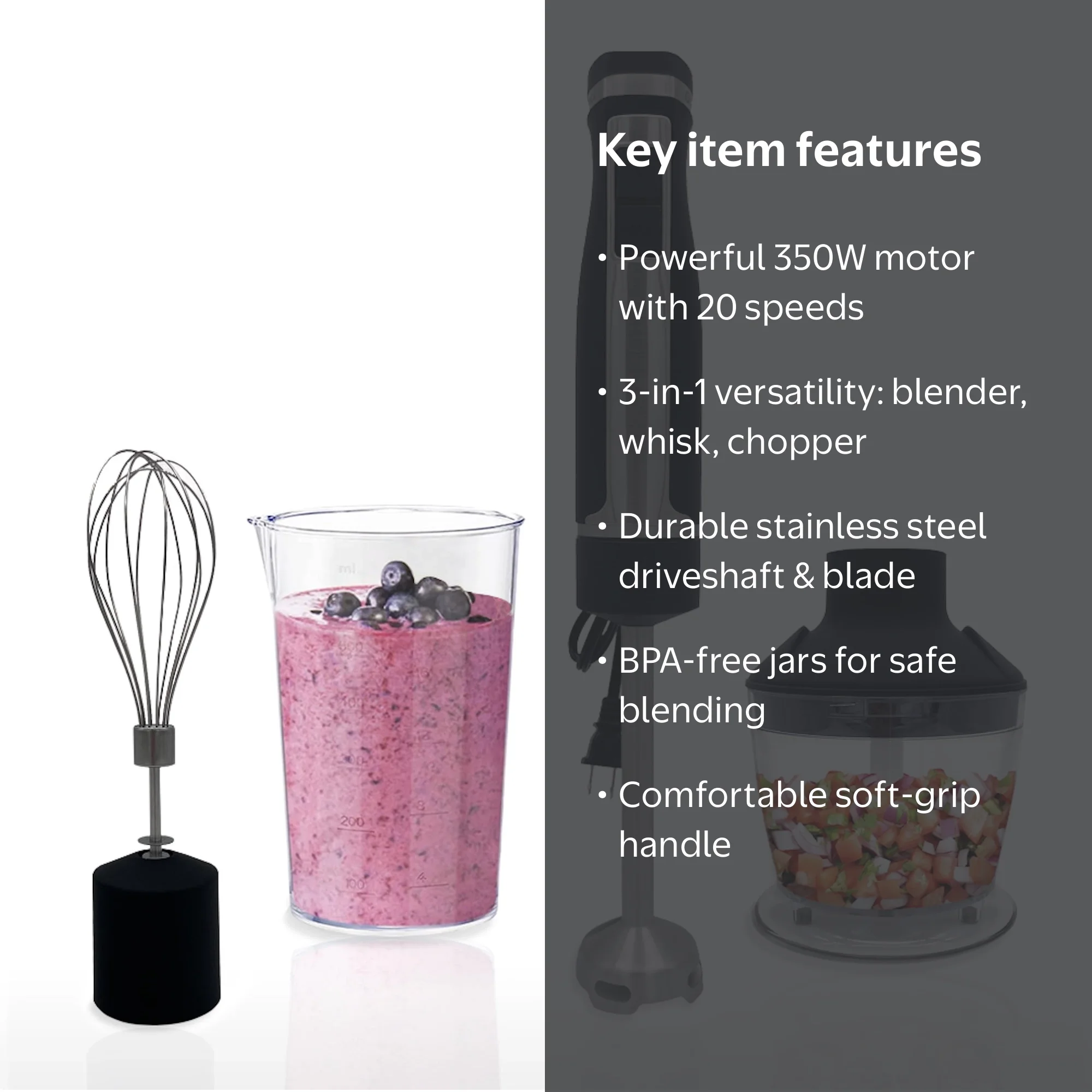 Blendtec - Immersion Hand Blender - Blender, Mixer and Food