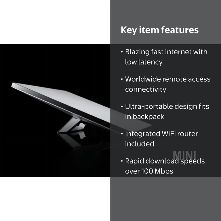 STARLINK, Mini Kit AC Dual Band Wi-Fi System, Satellite, White