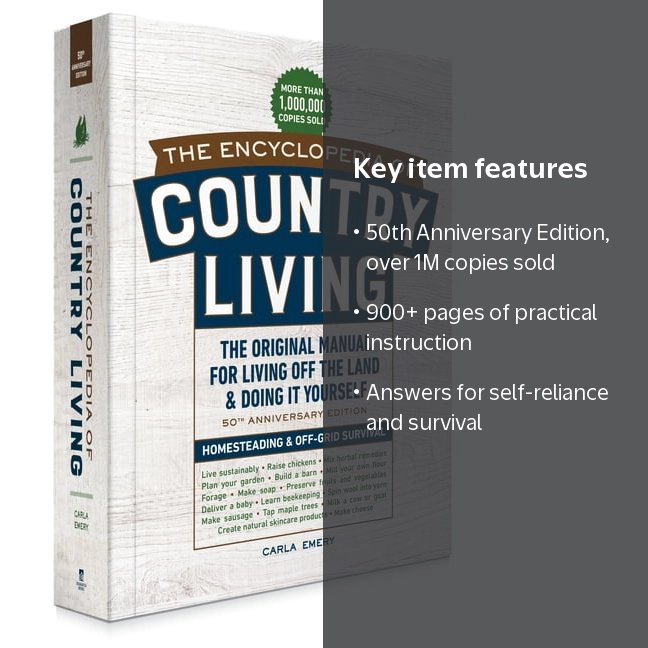 Carla Emery, Encyclopedia of Country Living, 50th Anniversary