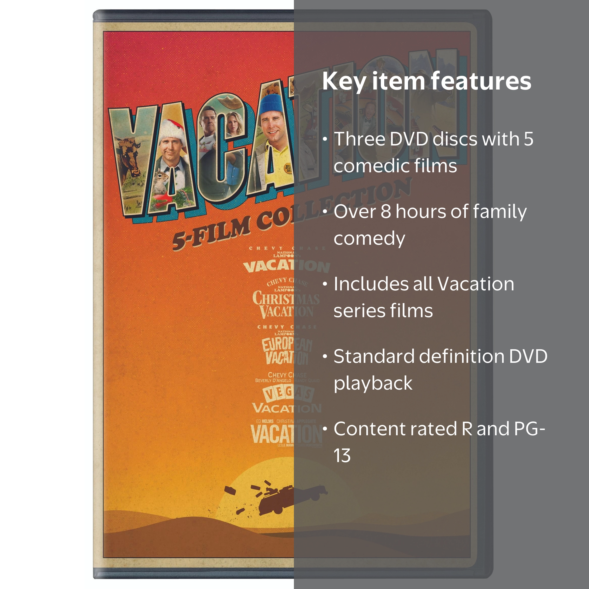 Walmart's Great Old Comedy Movies: Vacation 5-Film Collection (DVD