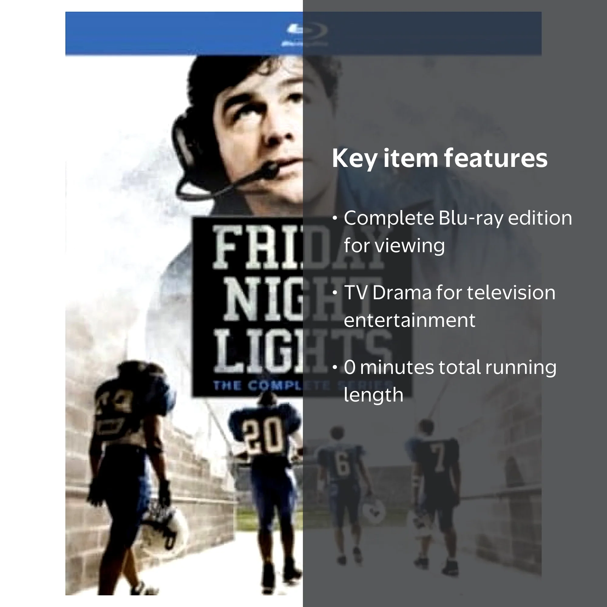 Friday Night Lights Complete Series [Blu-ray] - Walmart.com