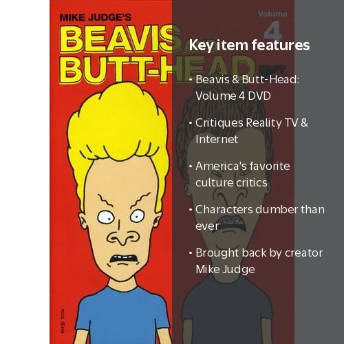 Paramount, Beavis and Butt-head: Volume 4 Movies, No code