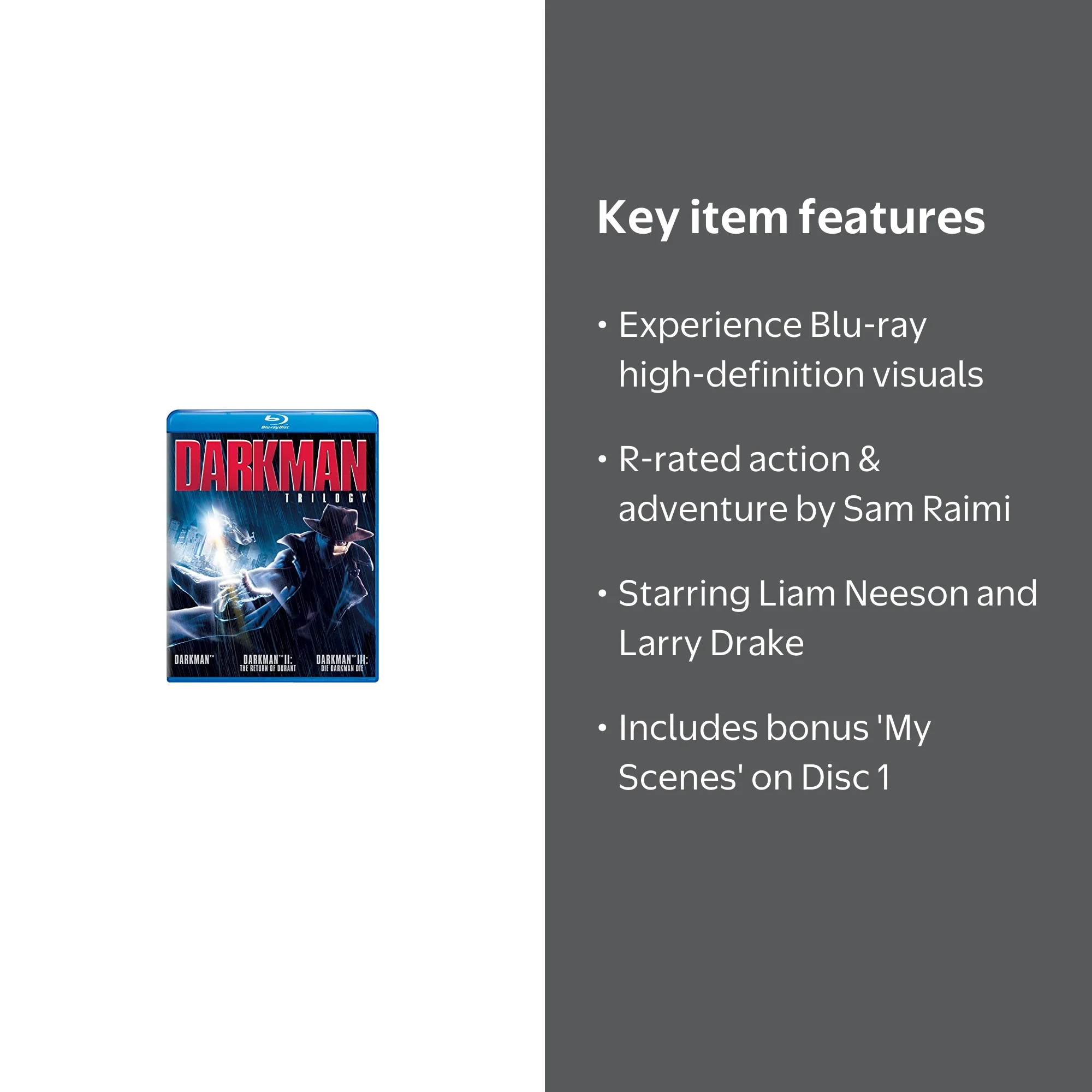 Darkman Trilogy Blu-ray Collection - Walmart.com