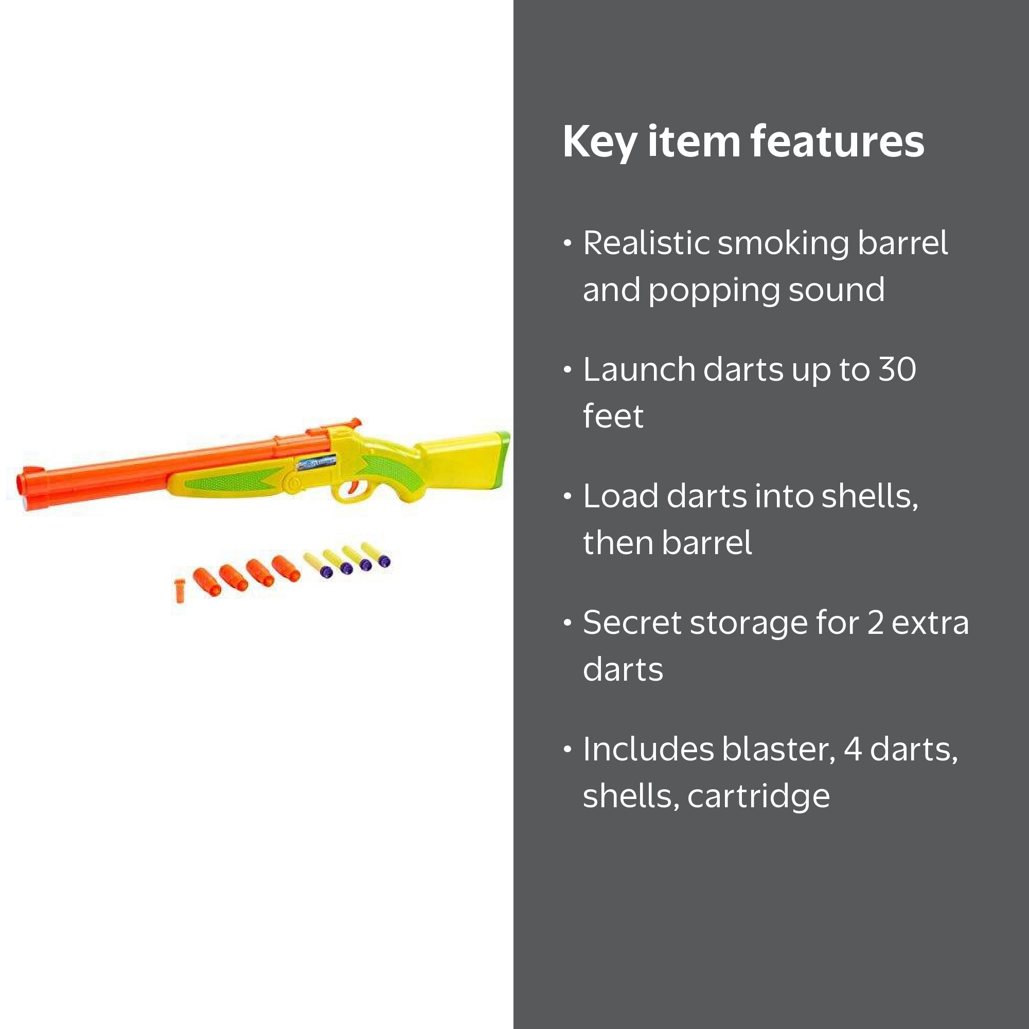 Alex Brands 51000 Buzz Bee Air Warriors GunSmoke Blaster - Walmart.com