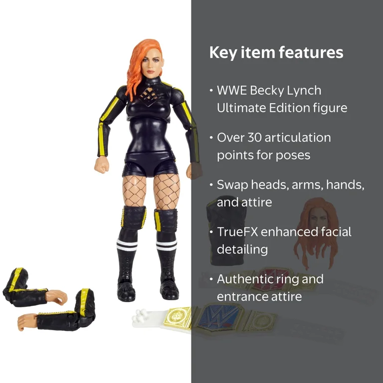 WWE Becky Lynch Ultimate Edition 6-Inch Action Figure - Walmart.com