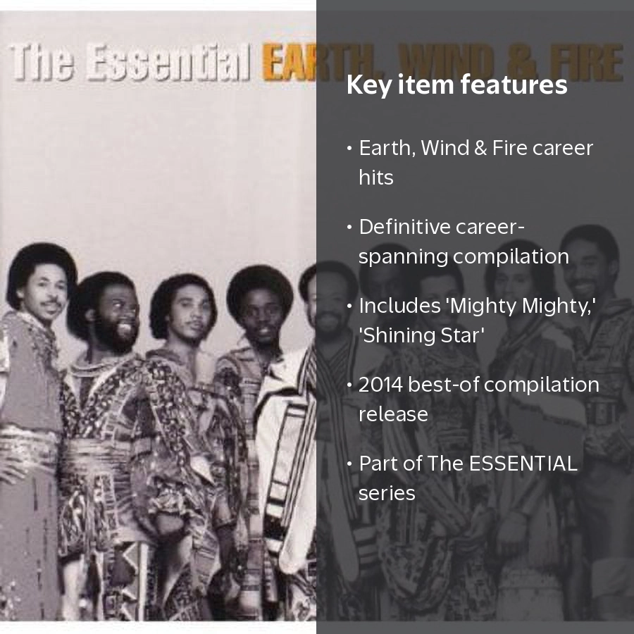 Sony Music, CD, Earth Wind & Fire Essential Compilation, 2-CD Set