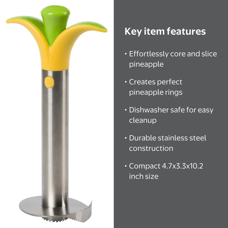 codecorner ぷりぷりプリズナー Prep Solutions Single Stainless Steel Pineapple Corer & Slicer