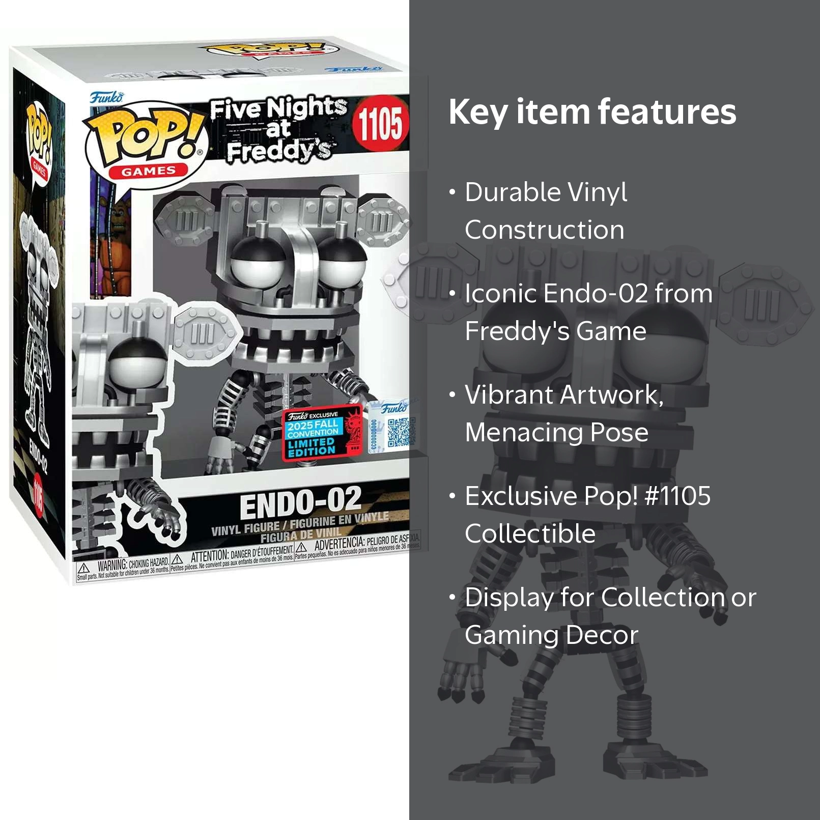 Five Nights at Freddy's, POP! Games Endo-02 Vinyl Figure