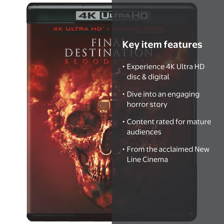 Final Destination: Bloodlines 4K Ultra HD + Digital Copy, Horror