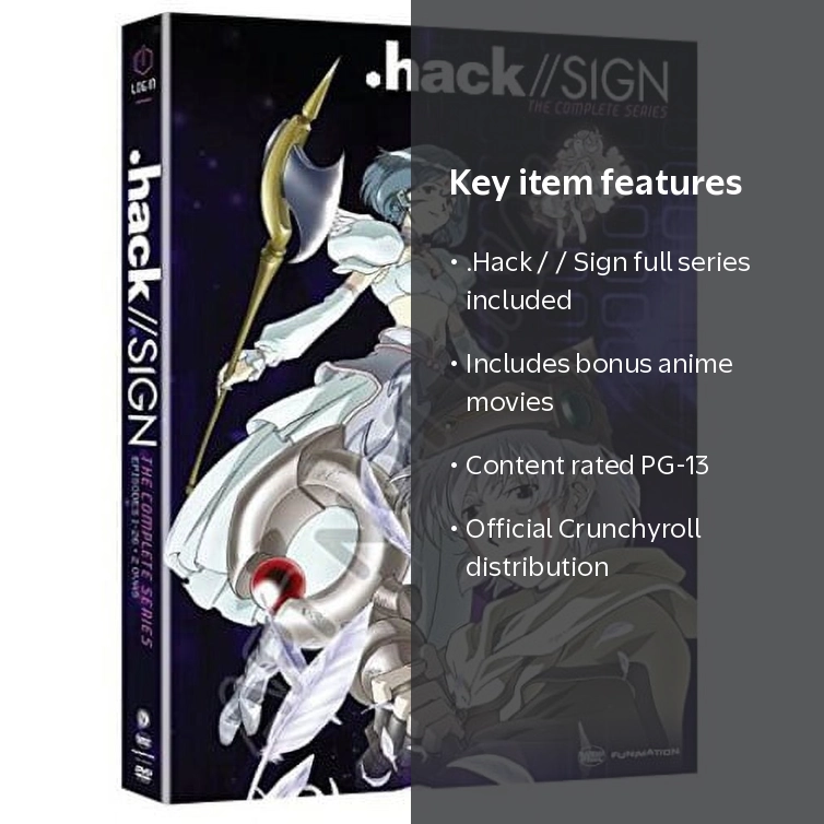 (未使用･未開封品)　.hack//SIGN：コンプリート・シリーズ 北米版 / .Hack/ / Sign: Complete Series [DVD][Import] f4u0baa Hack / / Sign: Complete Series - Walmart.com