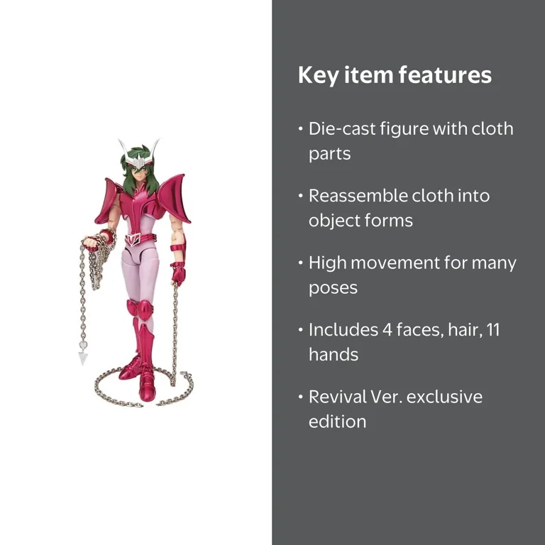 Tamashii Nations - Saint Seiya - Saint Cloth Myth Ex - Andromeda