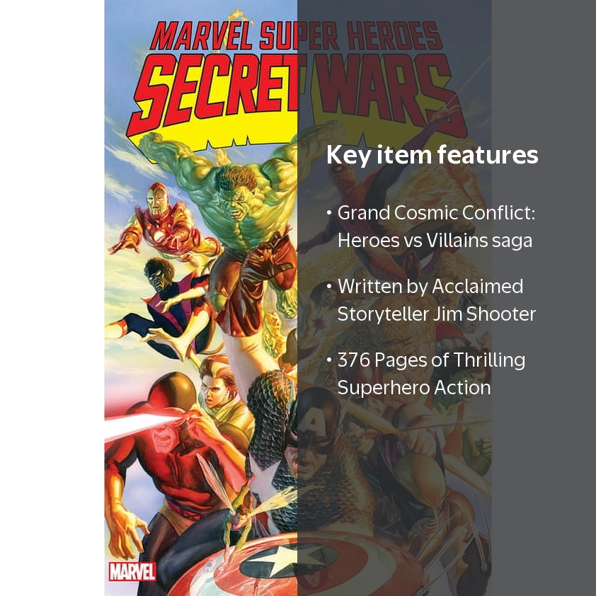 Jim Shooter, Marvel Super Heroes Secret Wars, ISBN 9780785158684