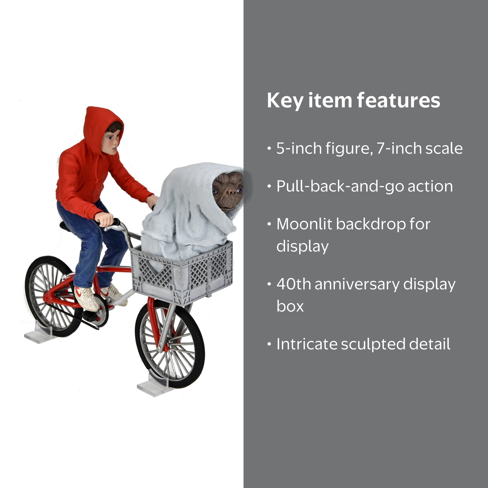 NECA - 40th Anniversary E.T. & Elliott 7