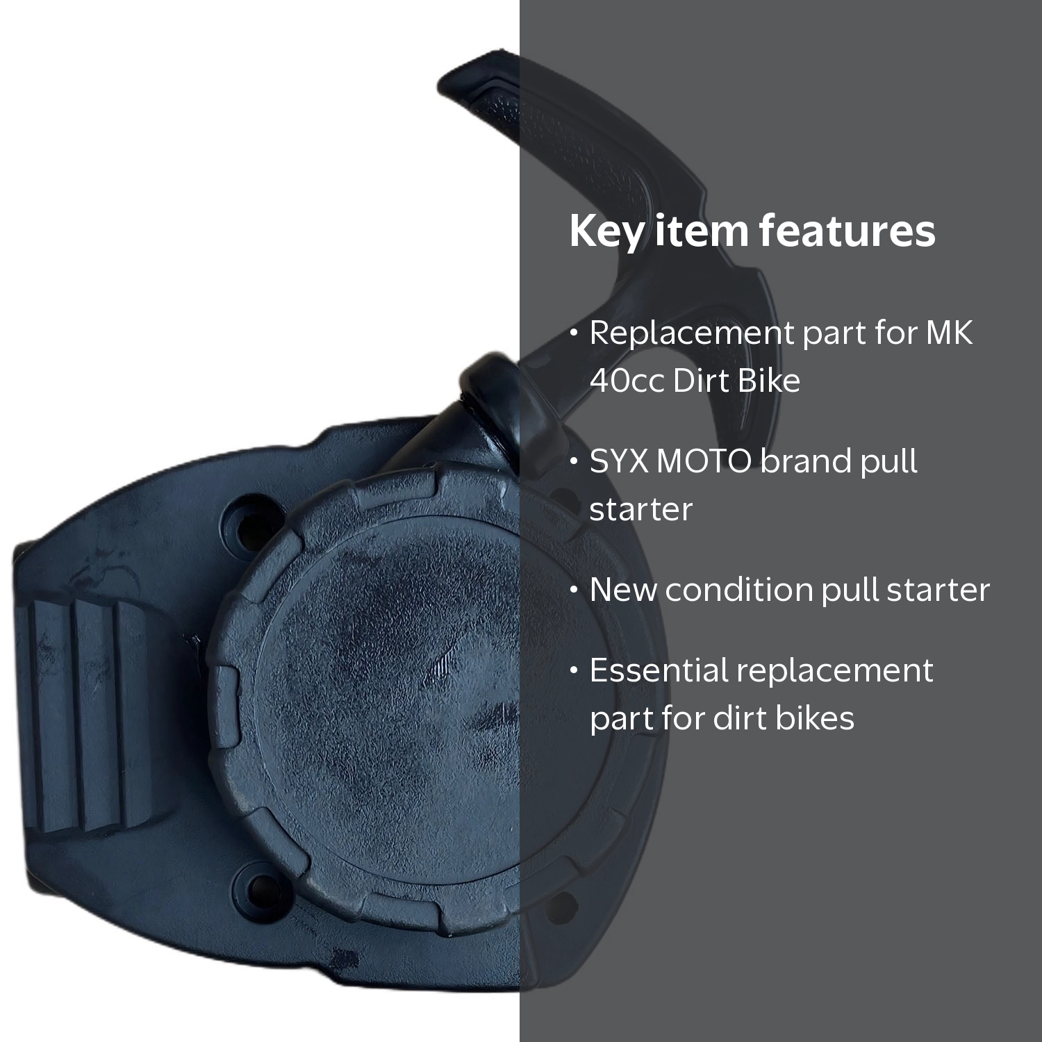 SYX MOTO Pull Starter for MK 40cc Dirt Bike Replacement Parts