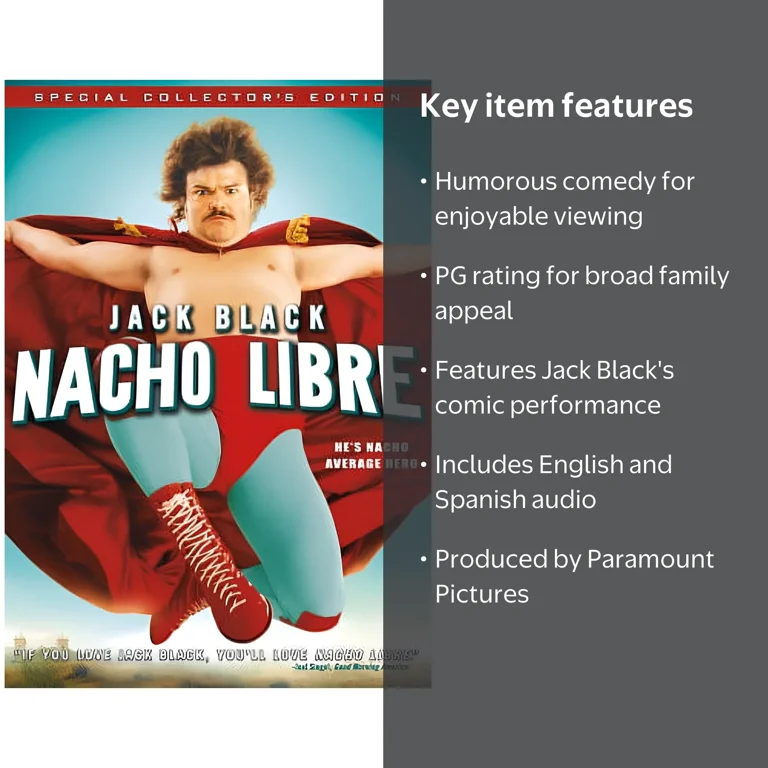 Paramount - Nacho Libre [DIGITAL VIDEO DISC] - Walmart.com