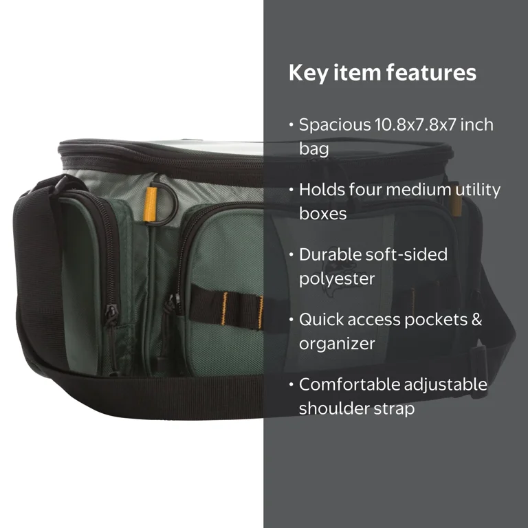 best soft sided tackle bag Daiwa D-Vec Pack complete with an included trio of Daiwa branded 360 boxes Tackle Bag Best Musky Tackle