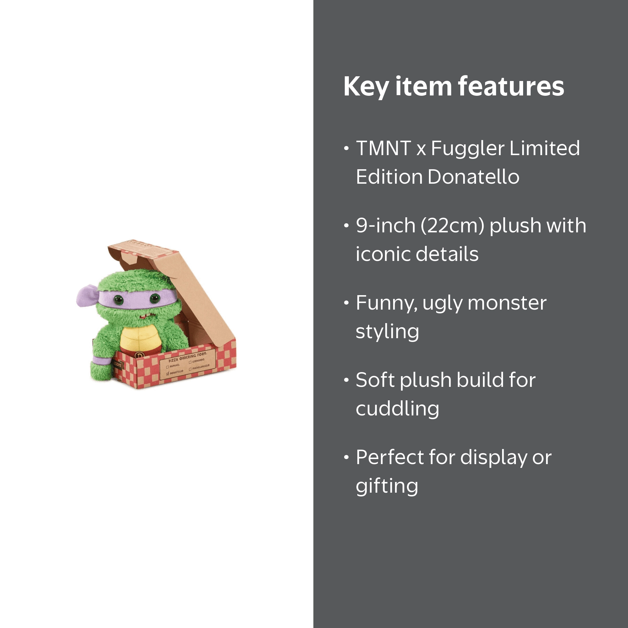 ZURU Fuggler 9 Inch Teenage Mutant Ninja Turtles -Donatello
