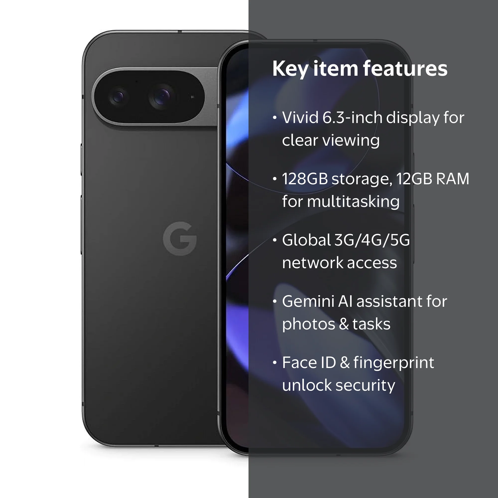 Google, Pixel 9 5G, 128GB 12GB, Fully Unlocked US Model - Walmart.com