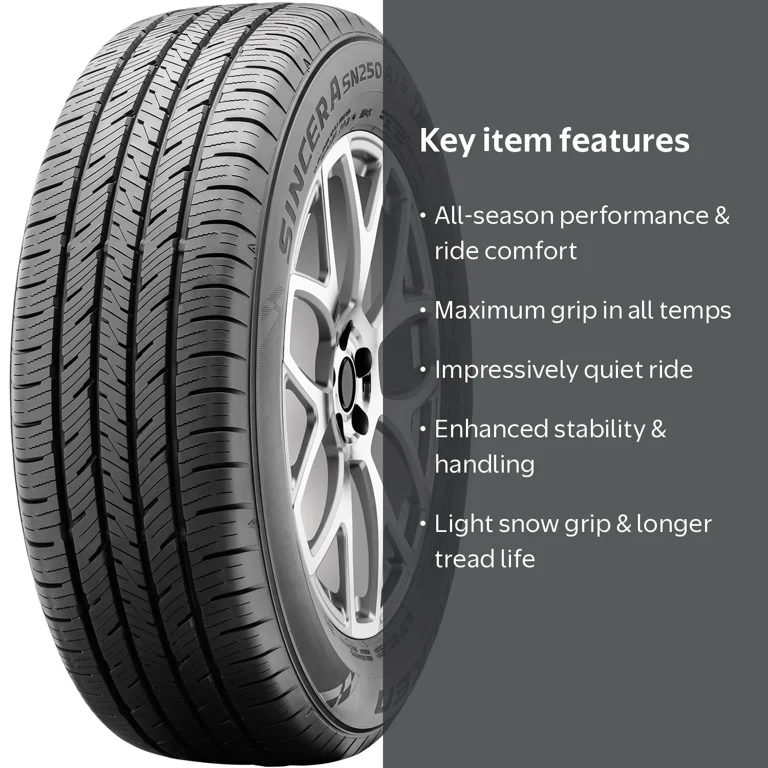 Falken Sincera SN250 A/S 215/55R17 94T BW All-Season Tire