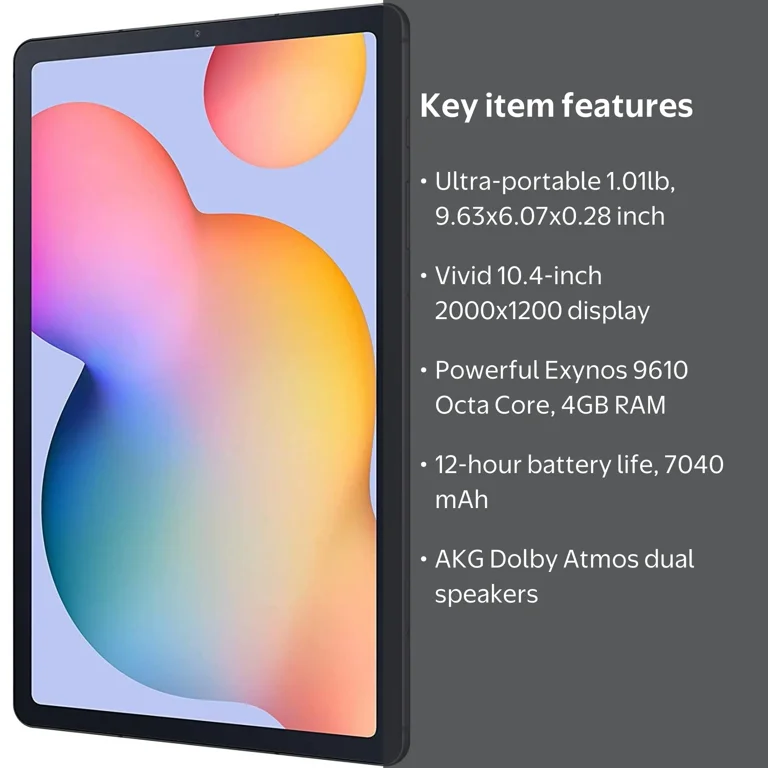 Samsung Galaxy Tab S6 Lite 10.4'' WiFi, 4GB RAM, 64GB, Android 10