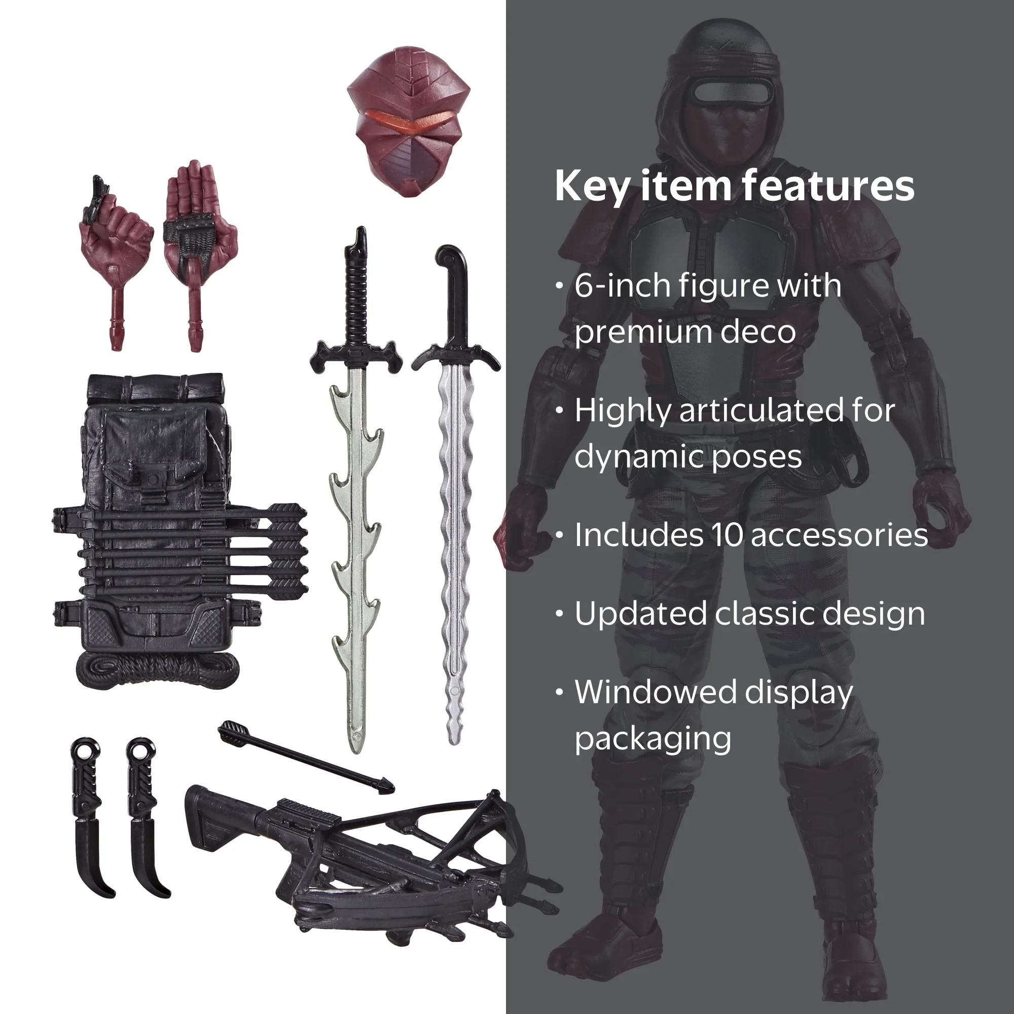 G.I. Joe Classified Series #121 Night-Creeper 6-Inch Ninja Action
