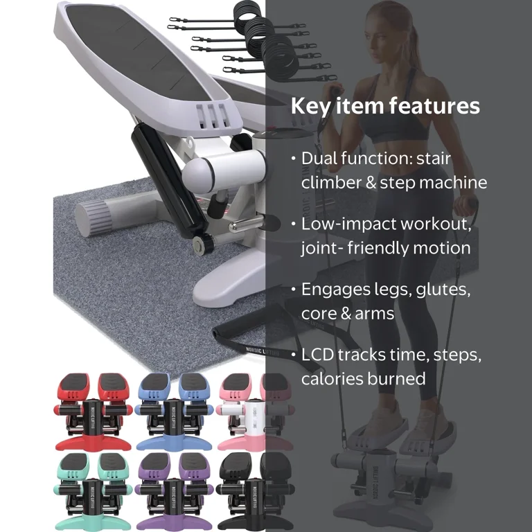 mini stepper nordic climber exercise machine