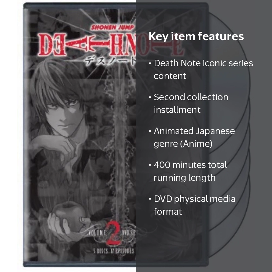 Death Note: Set 2 (DVD New Box Art) [DVD] - Walmart.com