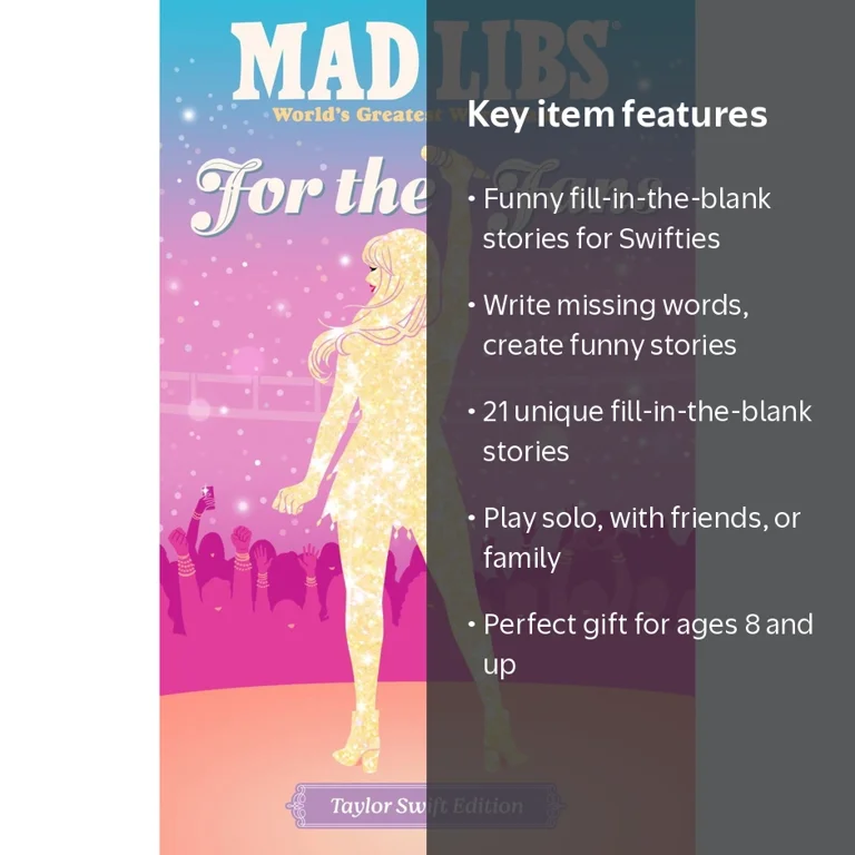 Niki Catherine, Mad Libs, for the Fans Taylor Swift Edition