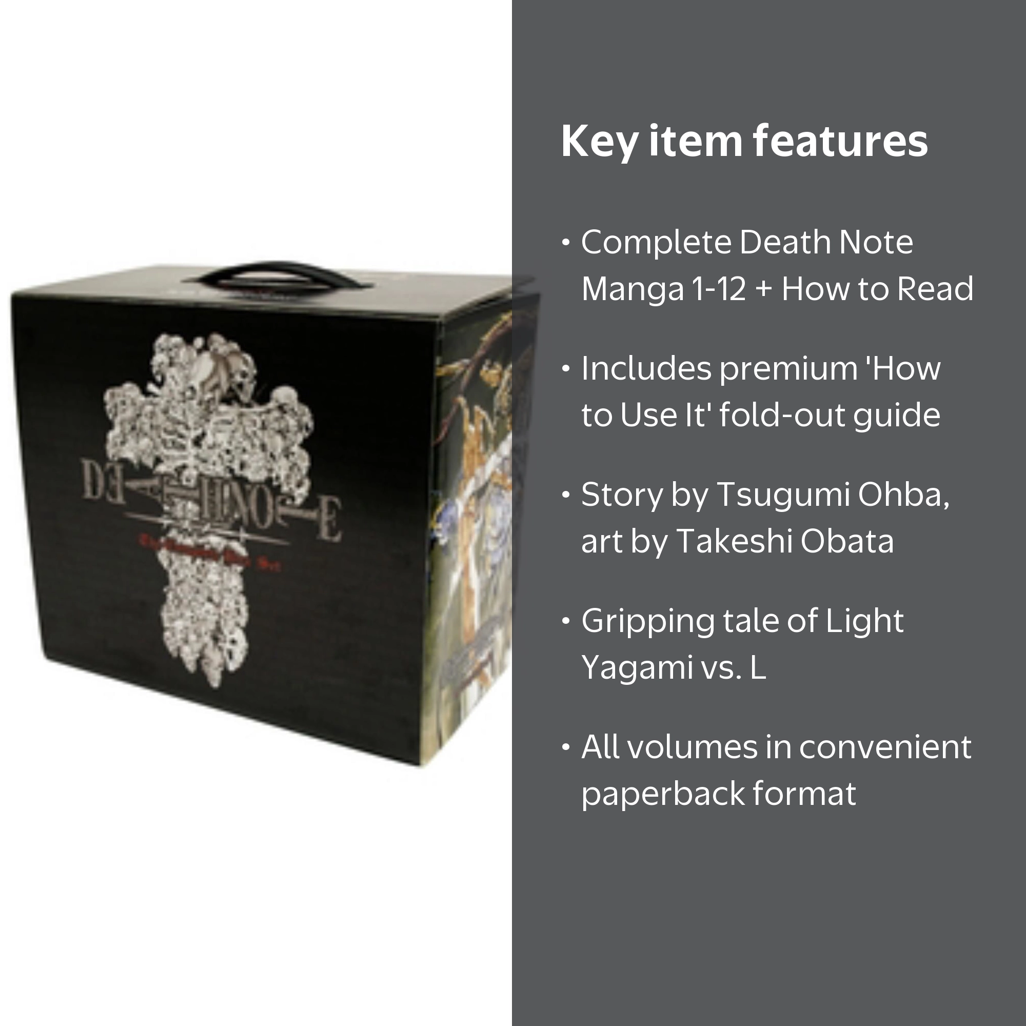 Walmart Exclusive: Death Note Manga Anime Complete Box Set