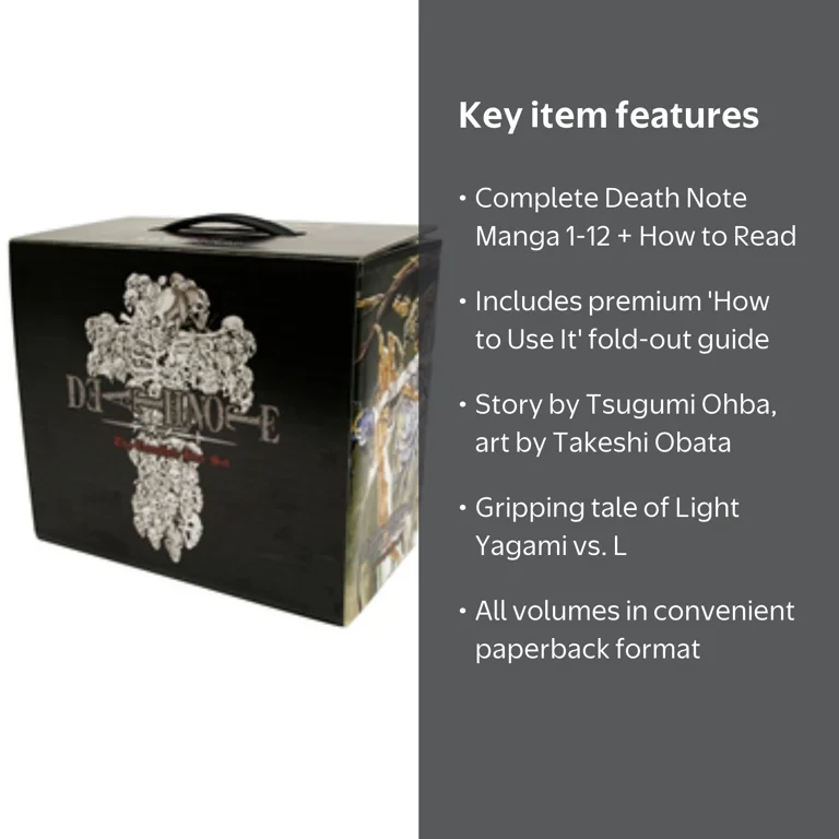 Walmart Exclusive: Death Note Manga Anime Complete Box Set