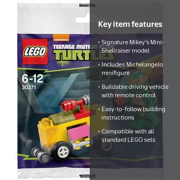 LEGO Teenage Mutant Ninja Turtles Set #30271 Mikey's Mini