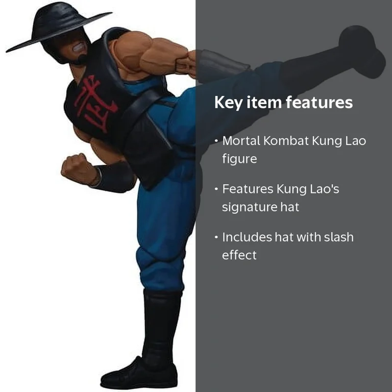 Storm Collectibles Mortal Kombat Kung Lao 7.5
