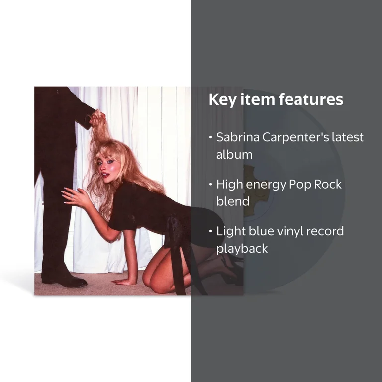 Sabrina Carpenter - Man's Best Friend - Light Blue Vinyl - Walmart.com