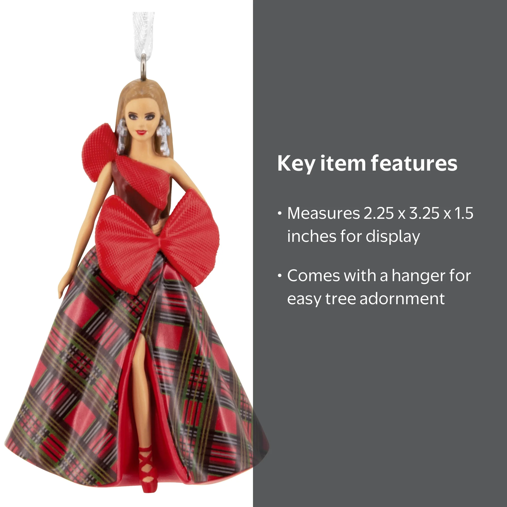 Hallmark Mattel Holiday Barbie 2024 Christmas Ornament - Walmart.com