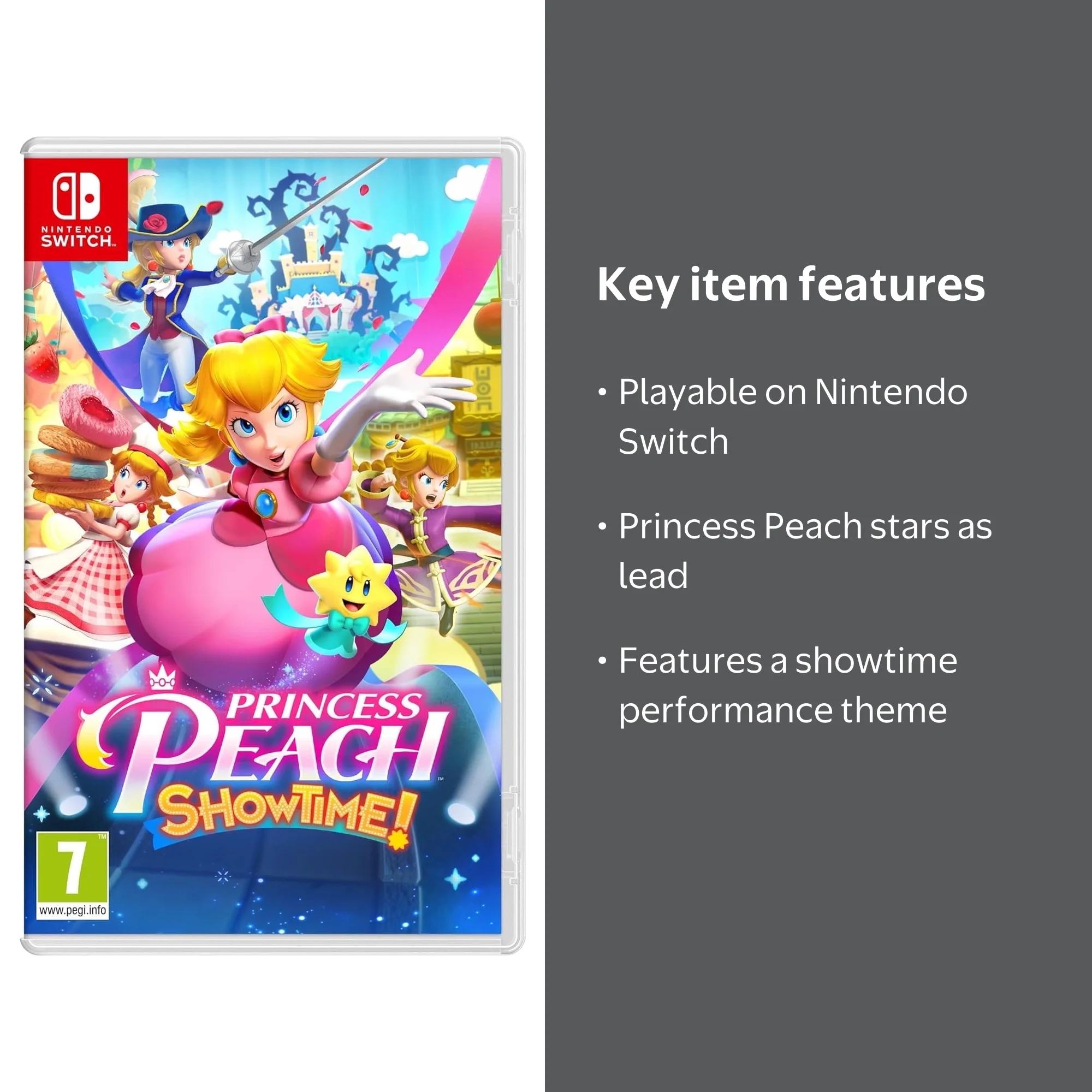 Princess Peach: Showtime (Switch) - Walmart.com