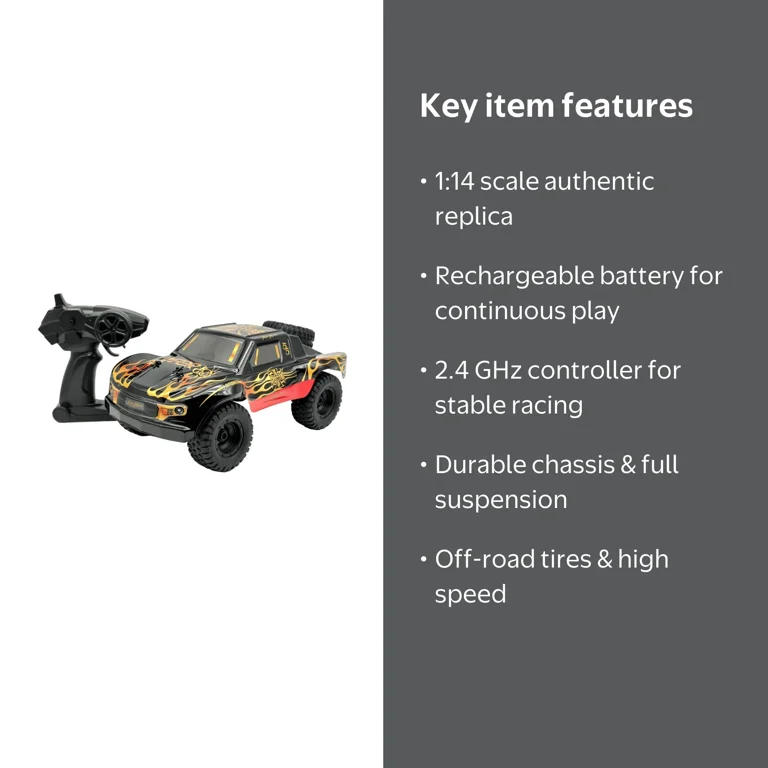 Hyper West Coast Choppers Off Road Racing Truck Rechargeable
