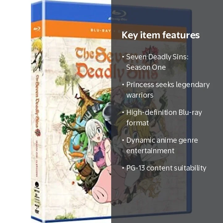 Seven Deadly Sins: Season One (Blu-ray), Funimation Prod, Anime