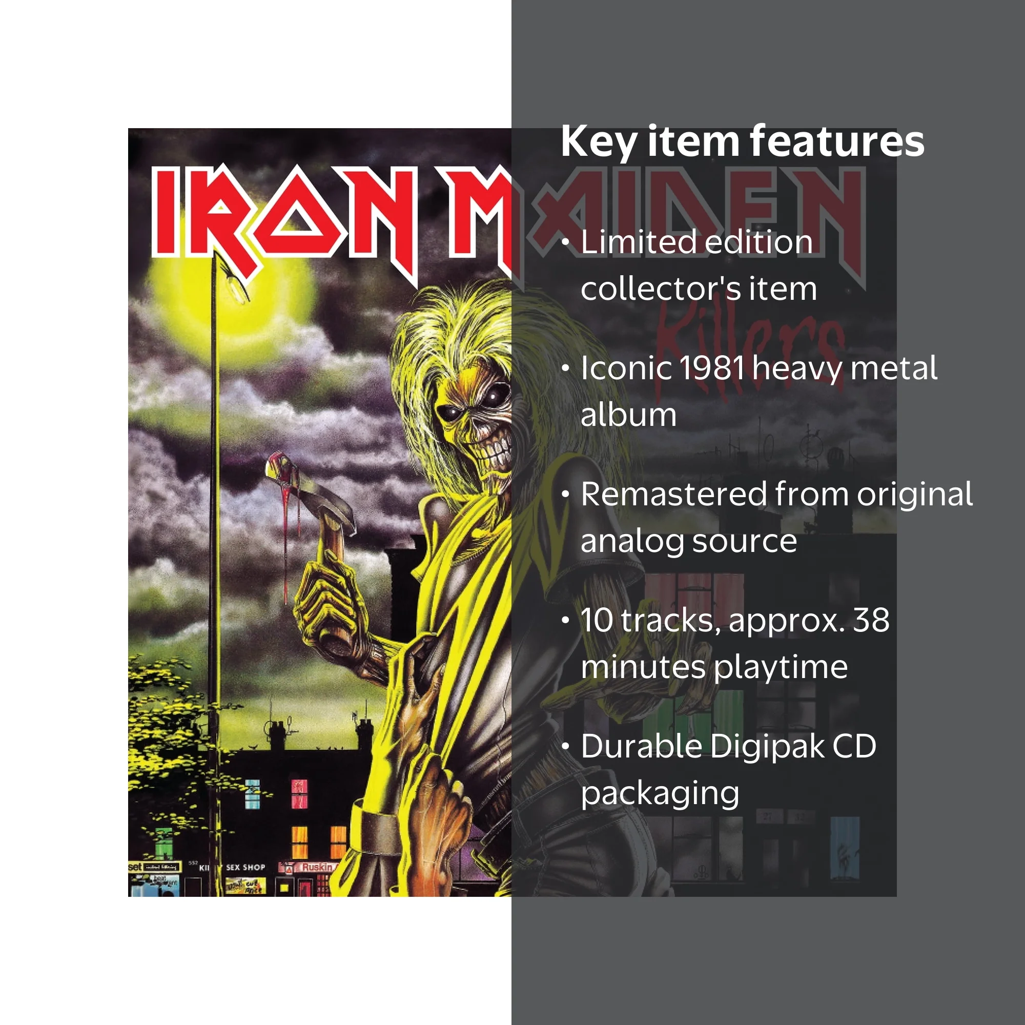 Iron Maiden - Killers [COMPACT DISCS] - Walmart.com